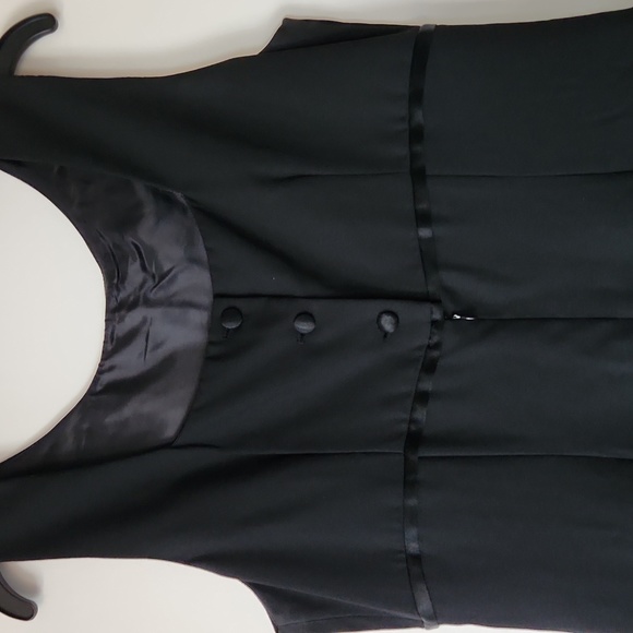 John Roberts Size 12 Black Dress - Picture 4 of 7